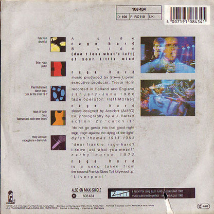 Frankie Goes To Hollywood – Rage Hard 00791