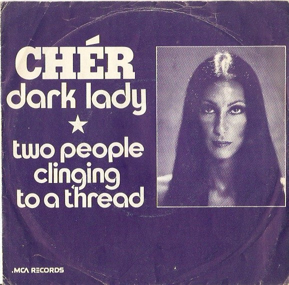 Cher - Dark Lady 05609 Vinyl Singles Vinyl Goed / Hoes Goed