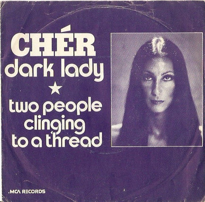 Cher - Dark Lady 05609 Vinyl Singles Vinyl Goed / Hoes Goed