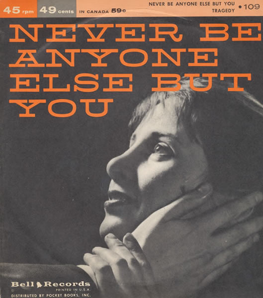 Tommy Lynch / Johnny Hines - Never Be Anyone Else But You / Tragedy 14875