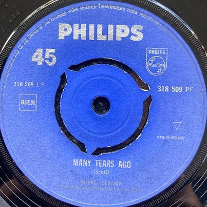 Mieke Telkamp - Many Tears Ago 41471 Vinyl Singles Vinyl Goed / Hoes Generic