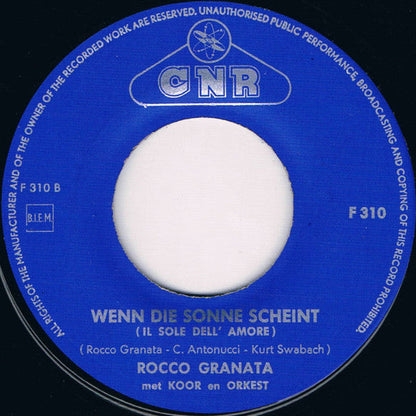 Rocco Granata - Buona Notte Bambino 31032 Vinyl Singles Vinyl Goed / Hoes Goed