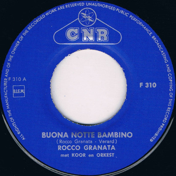 Rocco Granata - Buona Notte Bambino 42367 Vinyl Singles Vinyl Goed / Hoes Generic