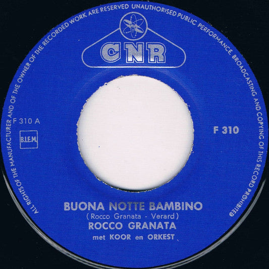 Rocco Granata - Buona Notte Bambino 42367 Vinyl Singles Vinyl Goed / Hoes Generic
