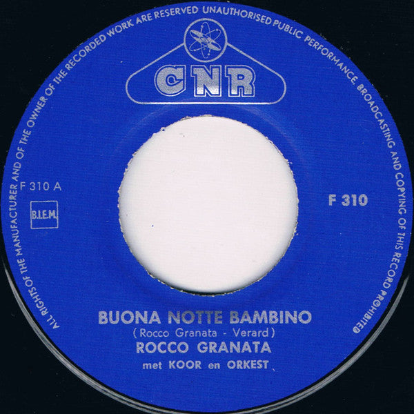 Rocco Granata - Buona Notte Bambino 31032 Vinyl Singles Vinyl Goed / Hoes Goed