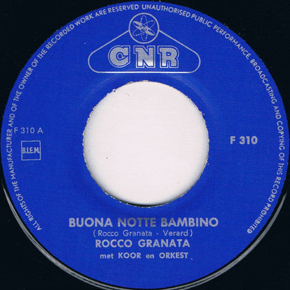 Rocco Granata - Buona Notte Bambino 31032 Vinyl Singles Vinyl Goed / Hoes Goed