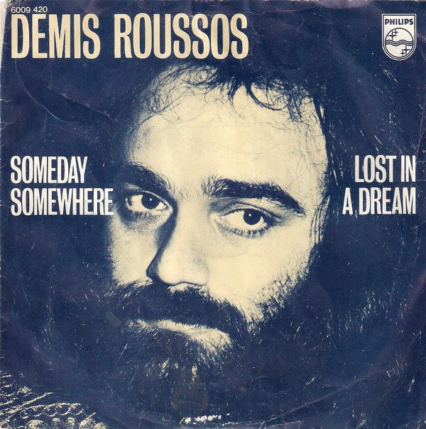 Demis Roussos - Someday Somewhere 33531 Vinyl Singles Vinyl Zeer Goed / Hoesje Goed "VINYLSINGLES.NL"