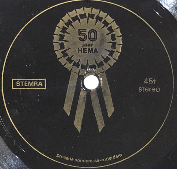 No Artist - 50 Jaar Hema (Flexidisc) 42743 Flexidisc Vinyl Goed / Hoes Goed