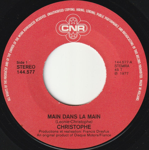 Christophe - Main Dans La Main 30651