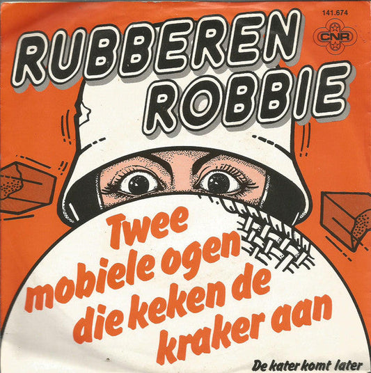 Rubber Robbie - Zwei mobile Augen, die den Cracker 24559 beobachteten