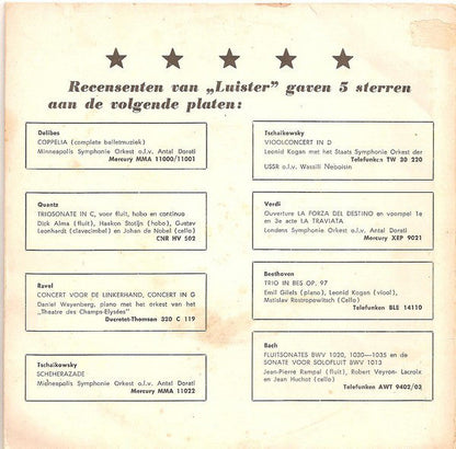 Limburgs Symphonie Orkest André Rieu - Ouverture Dichter Und Bauer 19114 Vinyl Singles Vinyl Goed / Hoes Goed