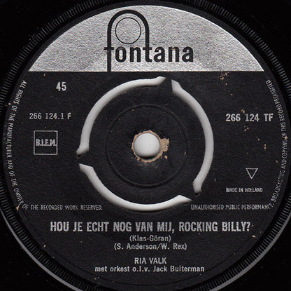 Ria Valk – Liebst du mich wirklich noch, Rocking Billy 38008