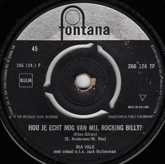 Ria Valk – Liebst du mich wirklich noch, Rocking Billy 38008