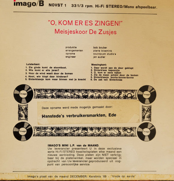 Mädchenchor The Sisters – Oh, Come and Sing! 38215