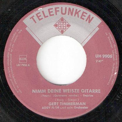 Gert Timmerman - Nimm Deine Weisse Gitarre 21837 Vinyl Singles Vinyl Goed / Hoes Generic