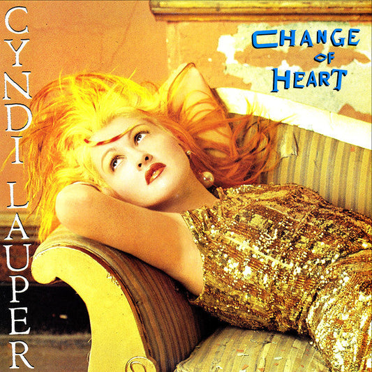 Cyndi Lauper - Change Of Heart Vinyl Singles Vinyl Zeer Goed / Hoesje Goed "VINYLSINGLES.NL"