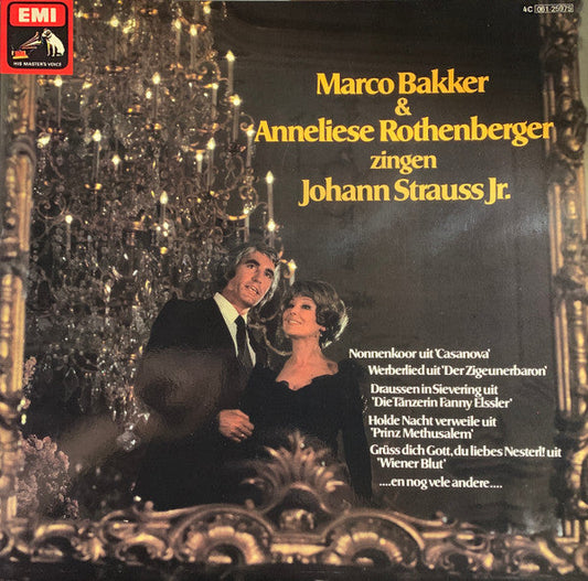 Marco Bakker &amp; Anneliese Rothenberger singen Johann Strauss Jr. (LP) 44397
