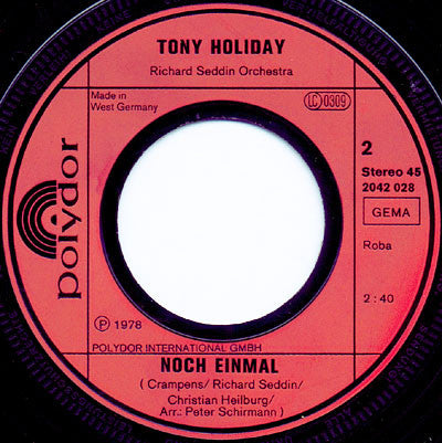 Tony Holiday - Den Appetit Kannst Du Dir Holen 31236