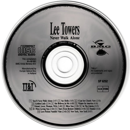 Lee Towers - Never Walk Alone (CD) 71086 Compact Disc Goede Staat