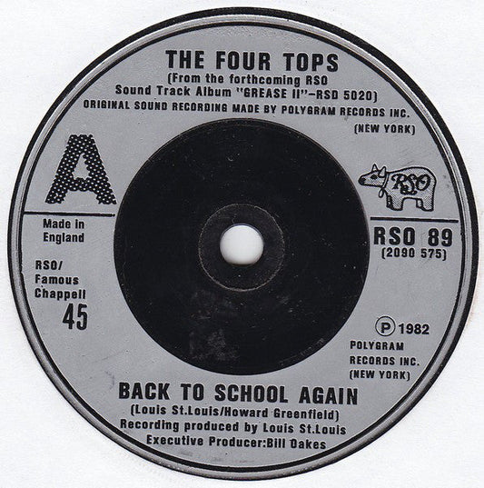 Four Tops - Back To School Again 09965