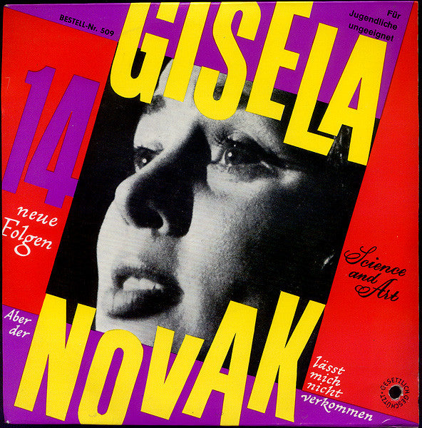 Gisela Jonas - Aber Der Novak Lässt Mich Nicht Verkommen Vinyl Singles Vinyl Zeer Goed / Hoesje Goed "VINYLSINGLES.NL"