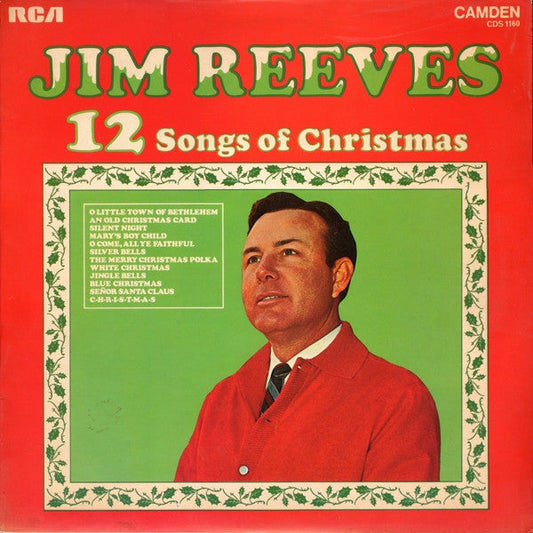 Jim Reeves - 12 Songs Of Christmas (LP) 50563 Vinyl LP JUKEBOXSINGLES.NL   