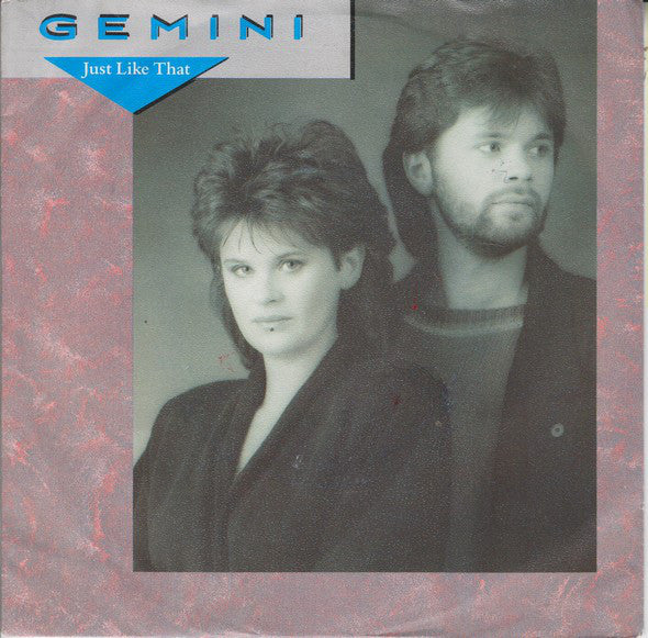 Gemini - Just Like That 30531 Vinyl Singles Vinyl Zeer Goed / Hoesje Goed "VINYLSINGLES.NL"