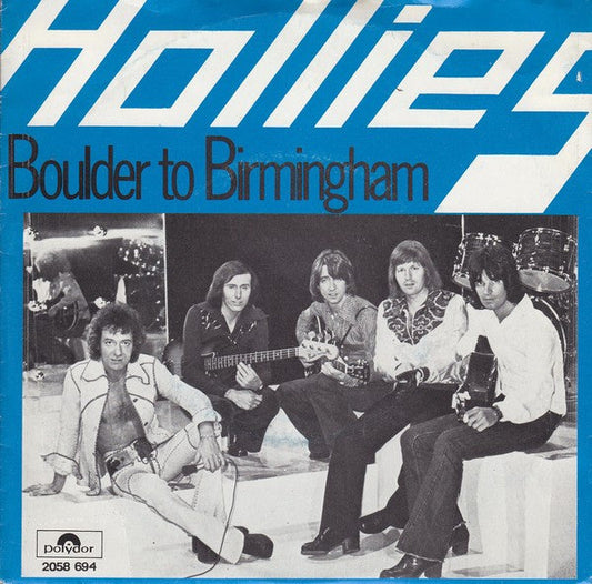 Hollies - Boulder To Birmingham Vinyl Singles Vinyl Zeer Goed / Hoesje Goed "VINYLSINGLES.NL"