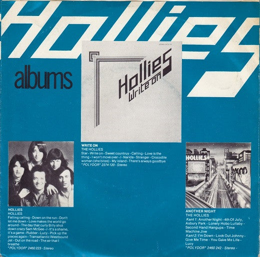 Hollies - Boulder To Birmingham Vinyl Singles Vinyl Zeer Goed / Hoesje Goed "VINYLSINGLES.NL"