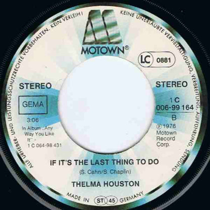 Thelma Houston – Ich weiß nicht, warum ich dich liebe 30190