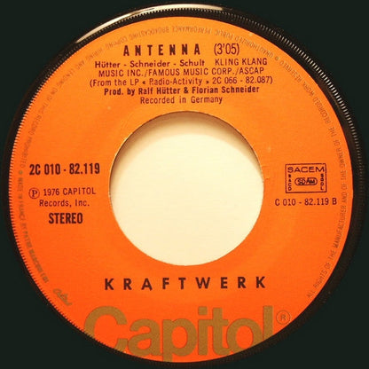 Kraftwerk - Radioactivity 40548 Vinyl Singles Vinyl Goed / Hoes Generic