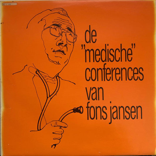 Fons Jansen - Die medizinischen Konferenzen von Fons Jansen (LP) 44001