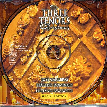 Three Tenors - Christmas (CD) 70825 Compact Disc Goede Staat