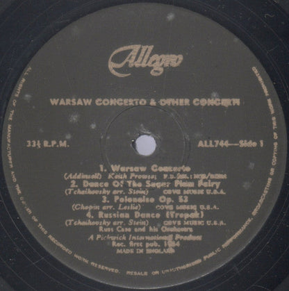 Russ Case und sein Orchester – Warschauer Konzert und andere klassische Favoriten (LP) 49727