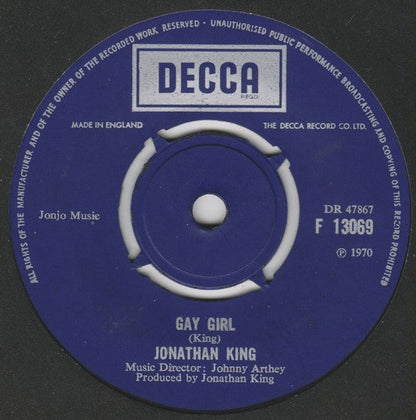 Jonathan King - Cherry, Cherry 41083 Vinyl Singles Vinyl Goed / Hoes Goed