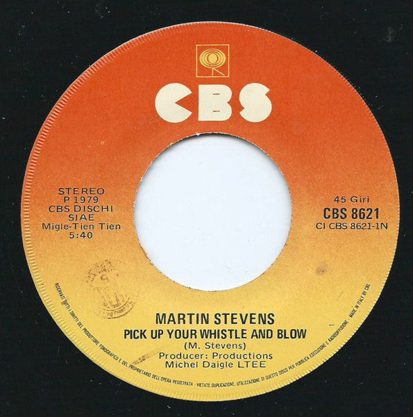 Martin Stevens - Pick Up Your Whistle And Blow 31684