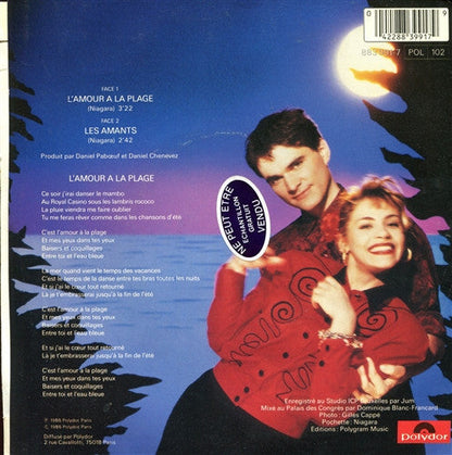 Niagara - L'amour À La Plage 31839 Vinyl Singles Vinyl Goed / Hoes Goed