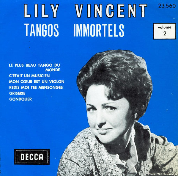 Lily Vincent – Tangos Immortels Volume 2 N°3 / Tangos Immortels N°4 15427