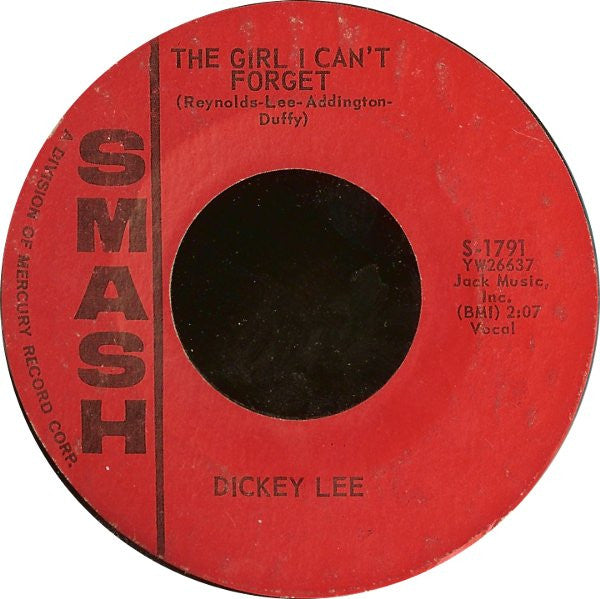 Dickey Lee - I Saw Linda Yesterday 42408 Vinyl Singles Vinyl Goed / Hoes Generic