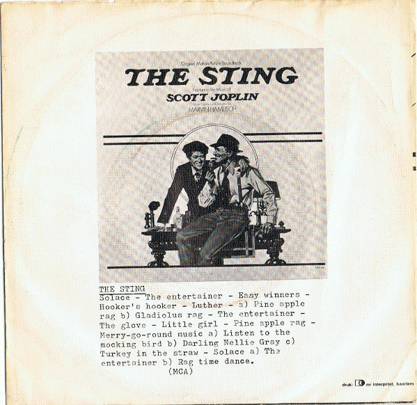 Marvin Hamlisch - Music From The Sting - The Entertainer 33673