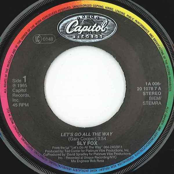 Sly Fox - Lass uns den ganzen Weg gehen 09448
