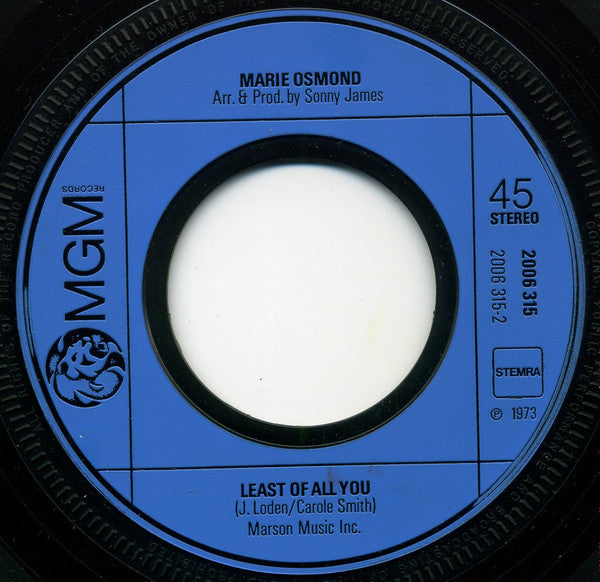 Marie Osmond - Papierrosen 12739 (B)