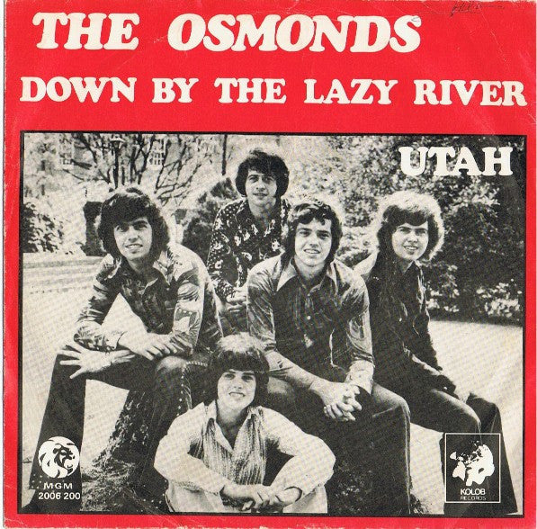 Osmonds - Down By The Lazy River 42772 vinylsingle Vinyl Goed / Hoes Goed