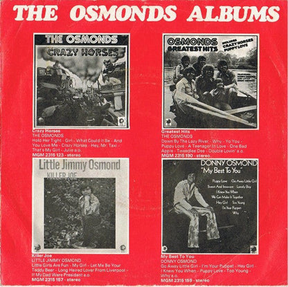 Osmonds - Down By The Lazy River 42772 vinylsingle Vinyl Goed / Hoes Goed