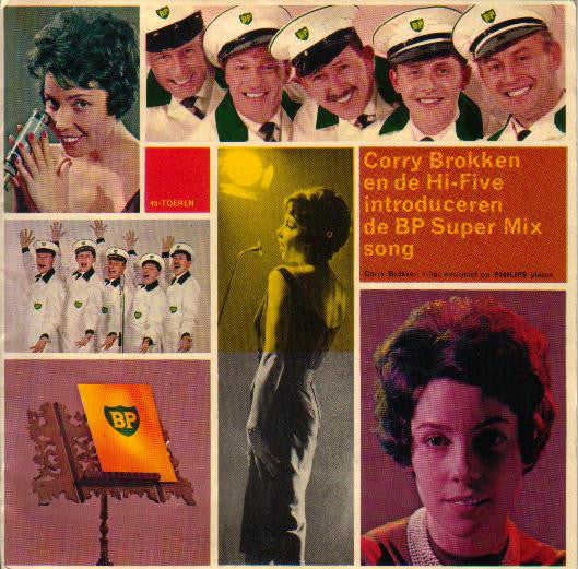 Corry Brokken En De Hi-Five - Introduceren De BP Super Mix Song (Flexdisc) 42810 Flexi-disk Vinyl Zeer Goed / Hoesje Goed "VINYLSINGLES.NL"