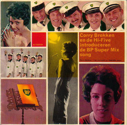 Corry Brokken En De Hi-Five - Introduceren De BP Super Mix Song (Flexdisc) 42810 Flexi-disk Vinyl Zeer Goed / Hoesje Goed "VINYLSINGLES.NL"