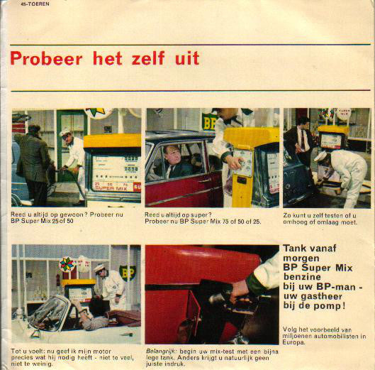 Corry Brokken En De Hi-Five - Introduceren De BP Super Mix Song (Flexdisc) 42810 Flexi-disk Vinyl Zeer Goed / Hoesje Goed "VINYLSINGLES.NL"