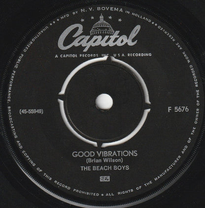 Beach Boys - Good Vibrations 42697 vinylsingle Vinyl Goed / Hoes Generic