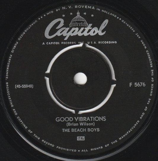 Beach Boys - Good Vibrations 42697 vinylsingle Vinyl Goed / Hoes Generic