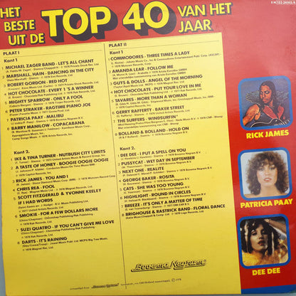 Various - Het Beste Uit De Top 40 Van Het Jaar (LP) Vinyl LP Dubbel Vinyl (VG) <br> Hoes (G+)